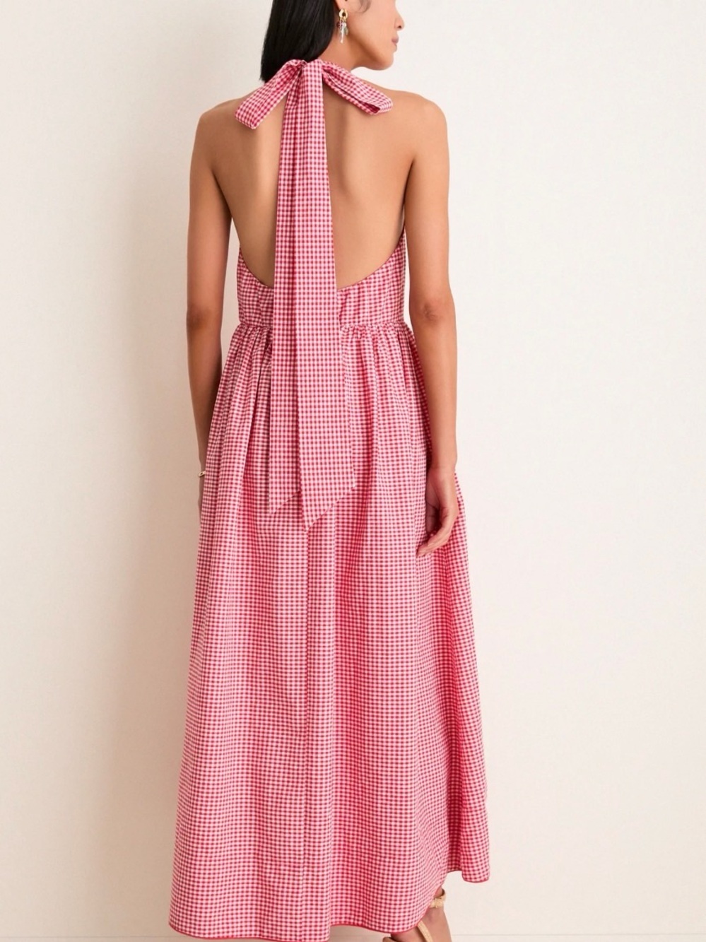 Tuckernuck Red Gingham Marcie Dress - Picture 6 of 6